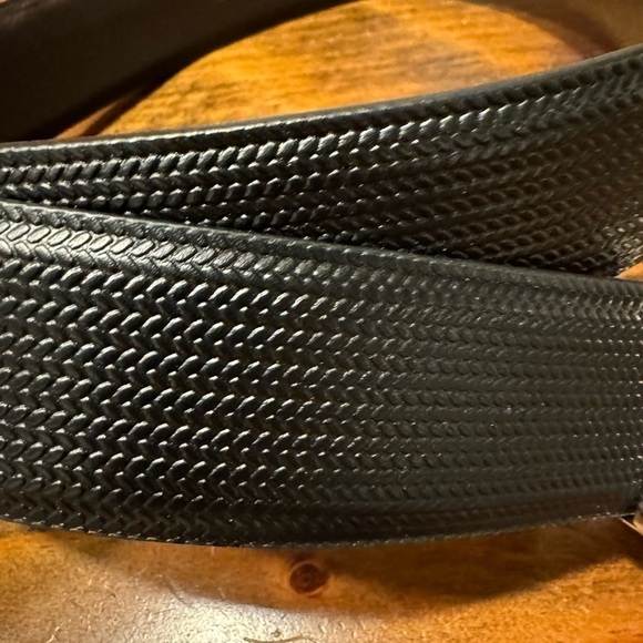 Black Dress Belt from M Collection by Michael Strahan Size L (38-40) Mens - Picture 5 of 5